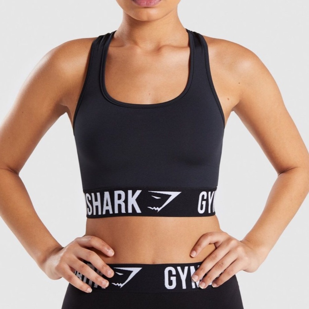 Gymshark black sports bra